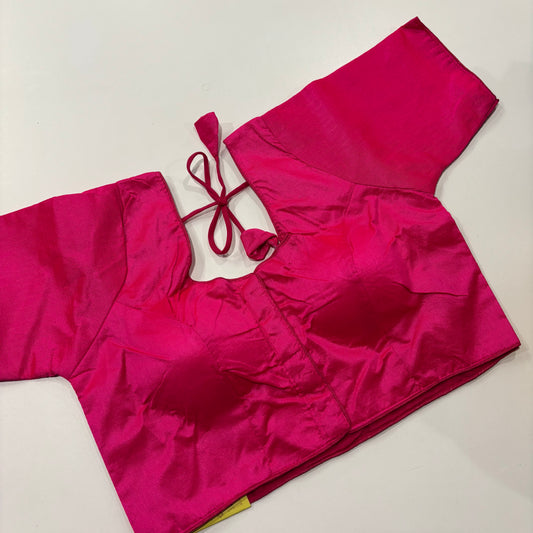 Rani Radiance – Plain Blouse for Ethnic Styling